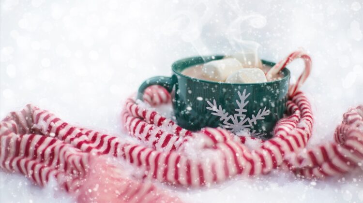 Our favourite sounds of the season includes the clink of a teaspoon stirring a cup of hot chocolate