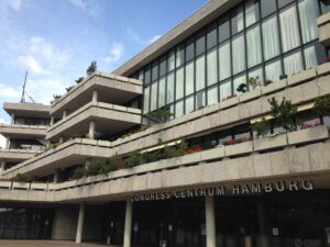 Congress venue exteriors in Hamburg 