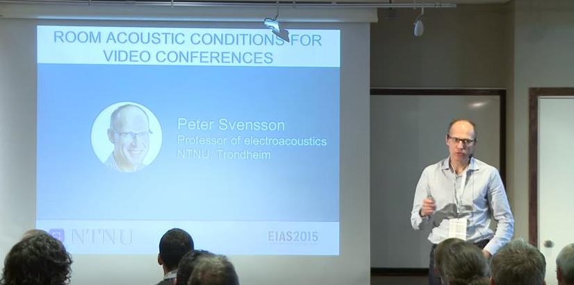 Peter Svensson - Professor of electroacoustics at NTNU, Trondheim, Norway 