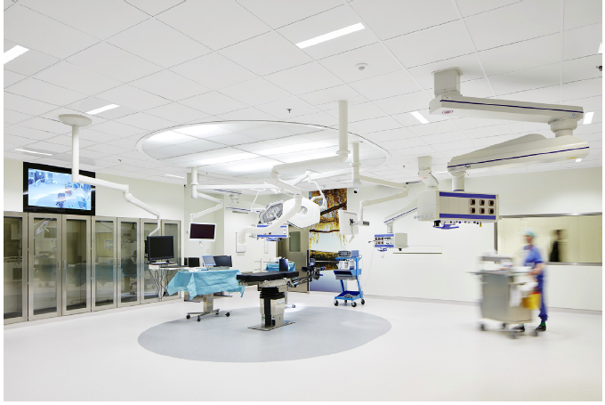 Hybrid operating room, 105 m2