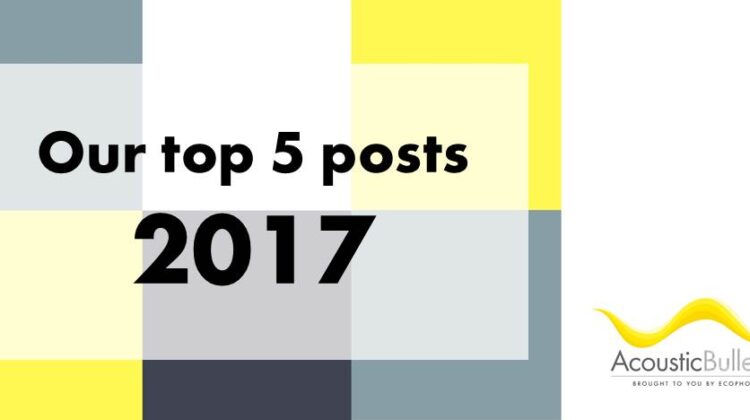 Top 5 posts on acoustics during 2017