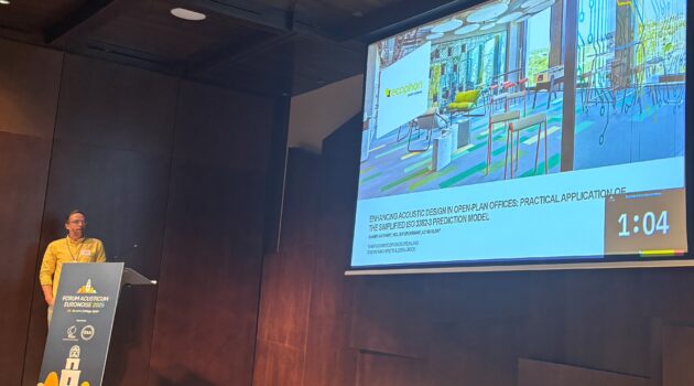 Enhancing Acoustic Design in open-plan offices - presentation at Euronoise/ Forum Acousticum
