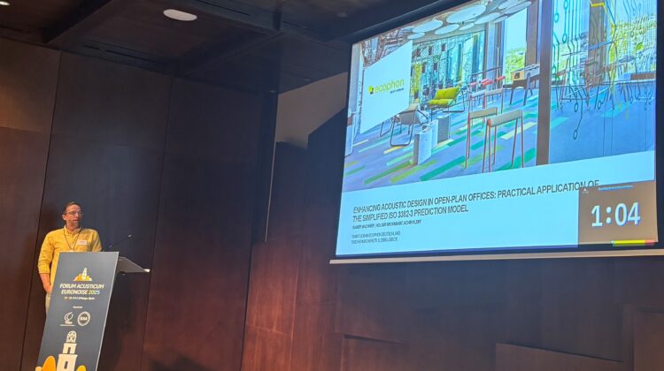 Enhancing Acoustic Design in open-plan offices - presentation at Euronoise/ Forum Acousticum